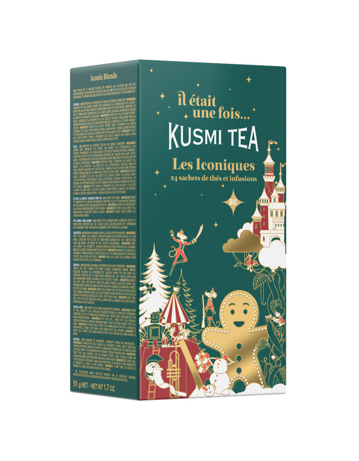 Kusmi Tea Christmas Icons box with 24 bags 51 g