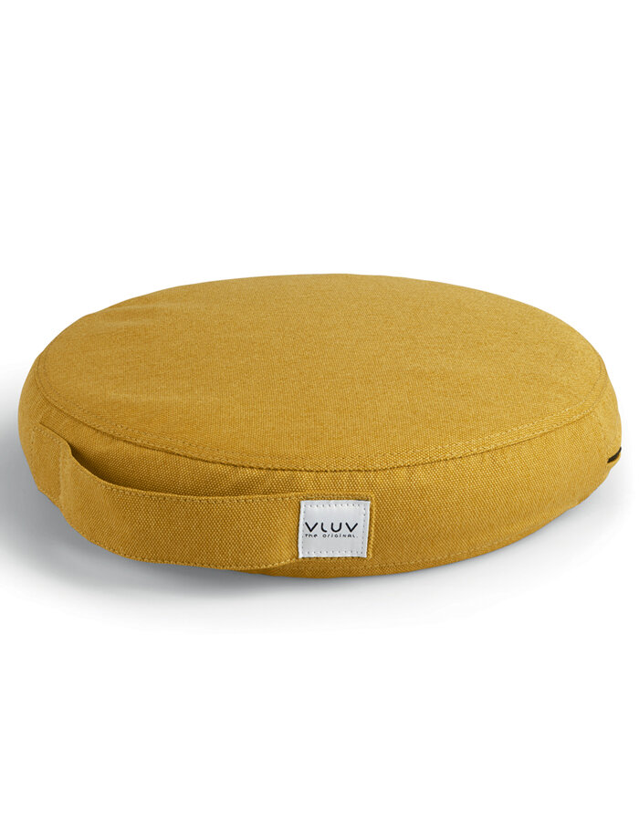 VLUV PIL&PED Leiv Mustard cushion