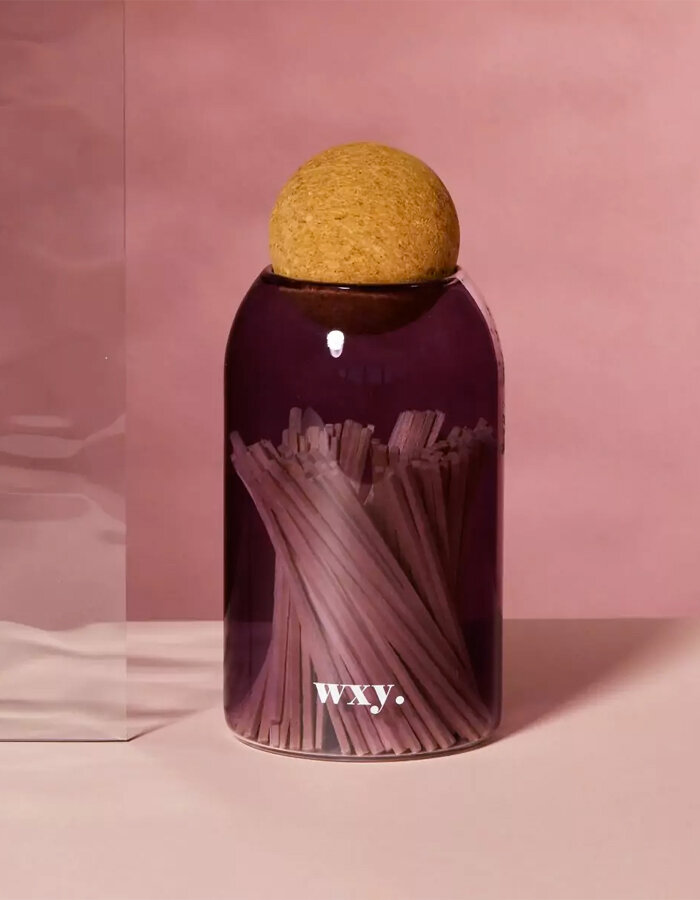 Zápalky v designové nádobě Deep Purple