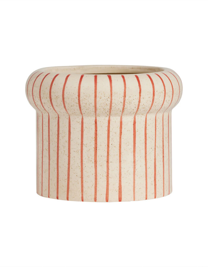 Aki Pot Small Cherry Red