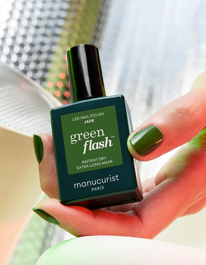 Manucurist Green Flash LED polish gel Jade 15 ml