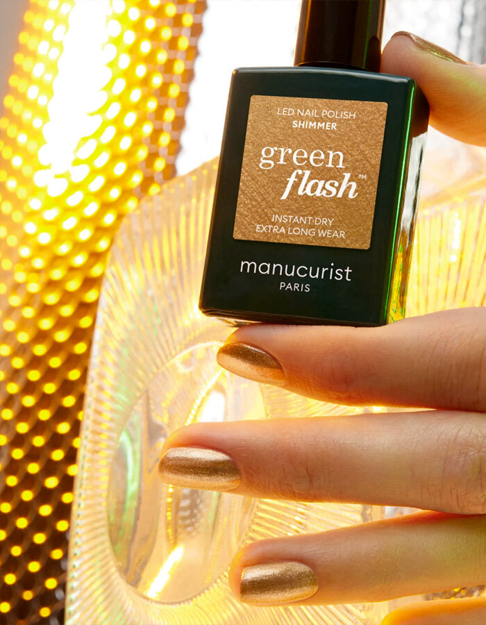 Manucurist Green Flash LED polish gel Shimmer 15 ml