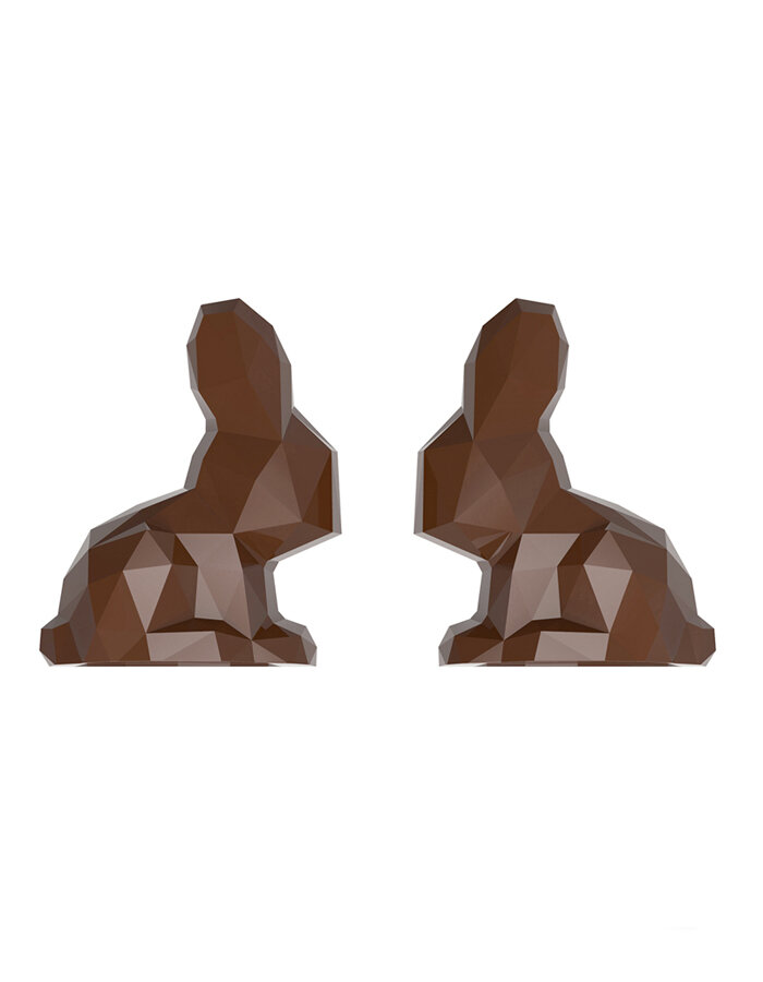 Double forma na pralinky "Králík Origami "