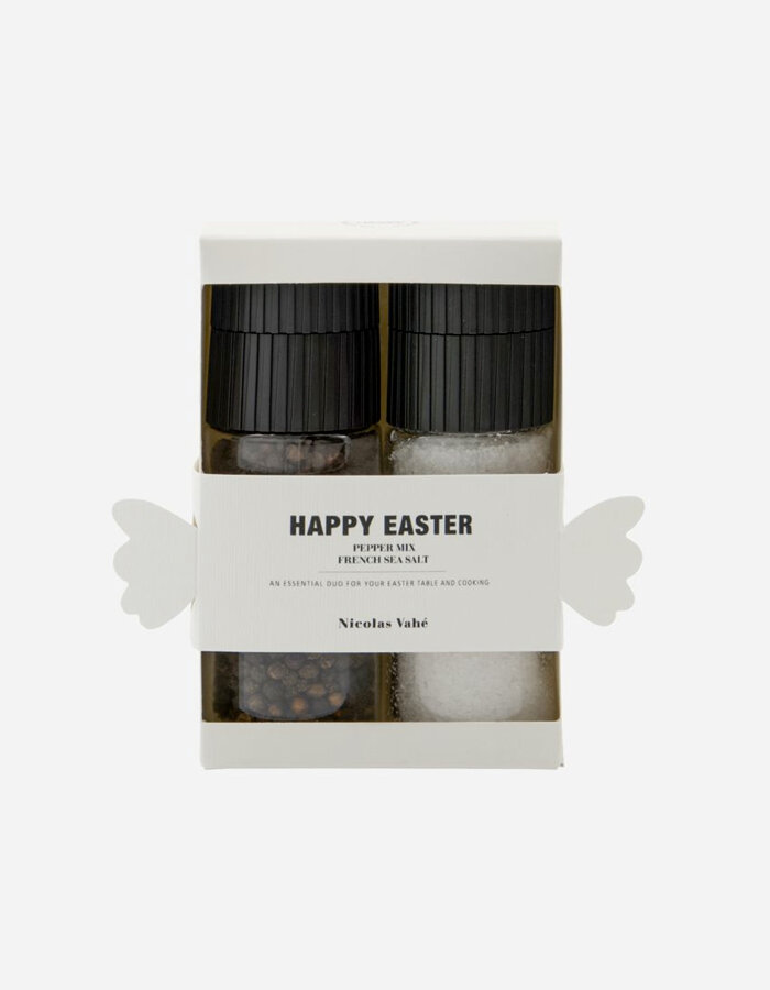 Dárková sada Happy Easter French sea salt & Pepper mix