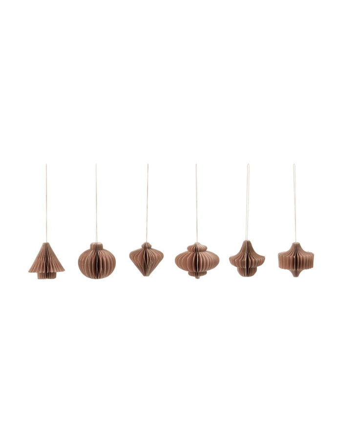 Ornaments Comb Dusty Rose