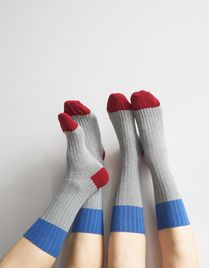 socks organic cotton grey yvette (1)