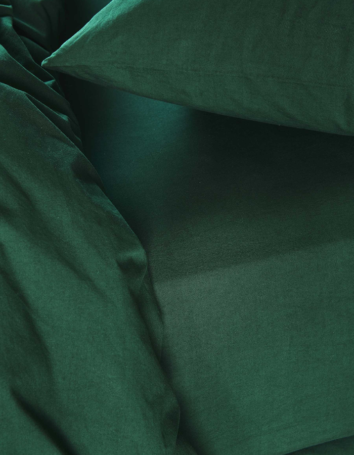 fitted sheet organic cotton celeste (3)