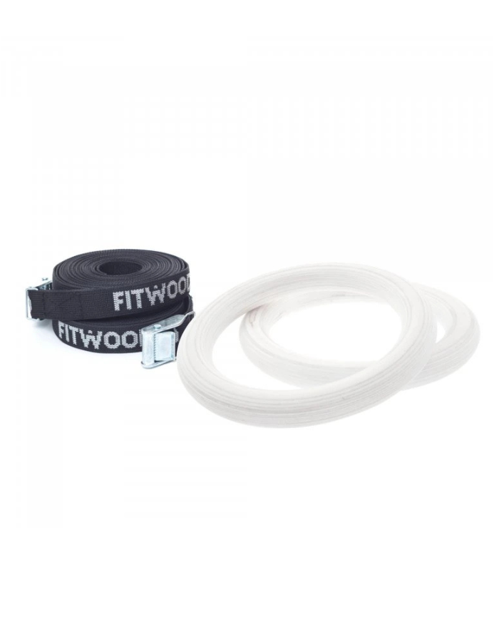 ULPU MINI Gym rings - white / black