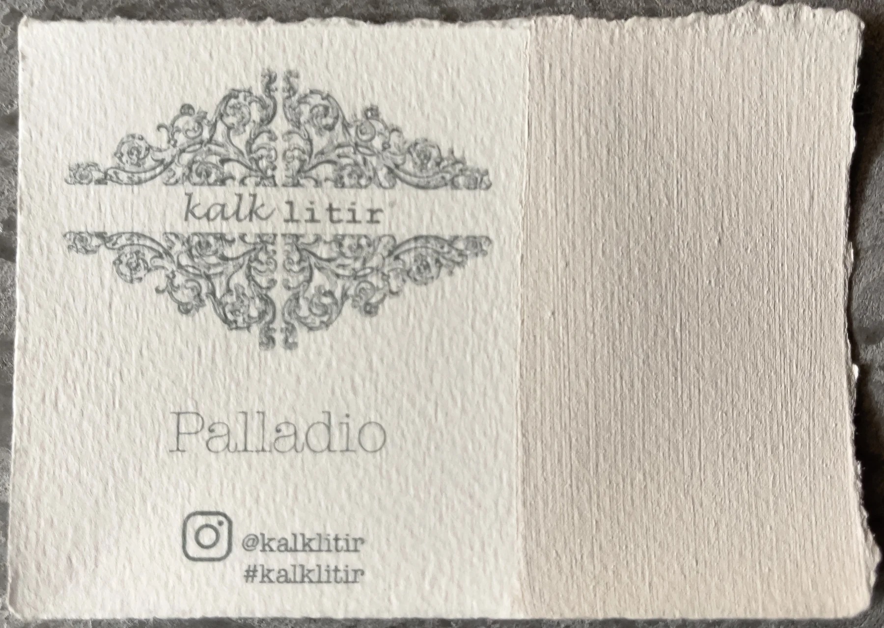 Samples colour cards Limewash
