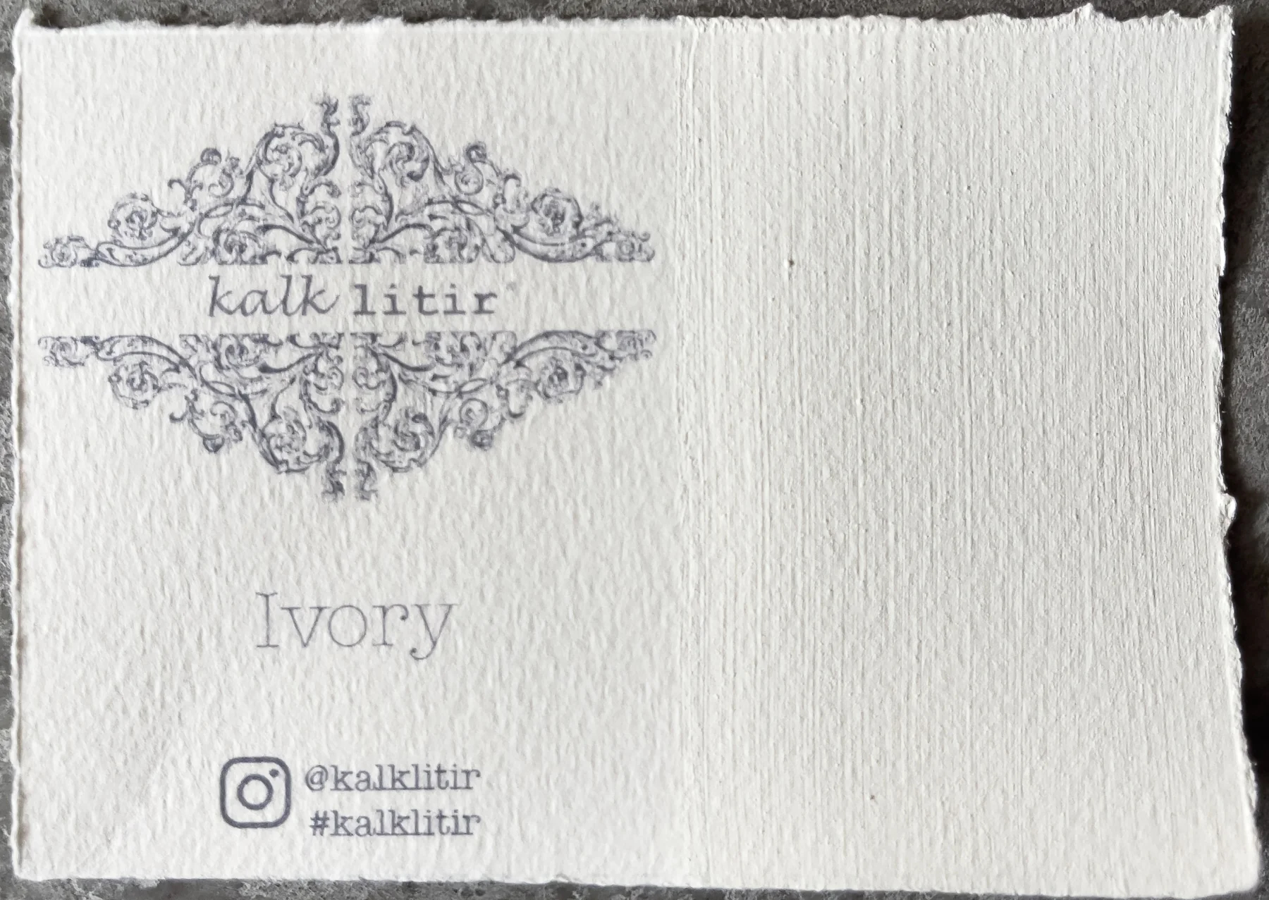 Samples colour cards Limewash