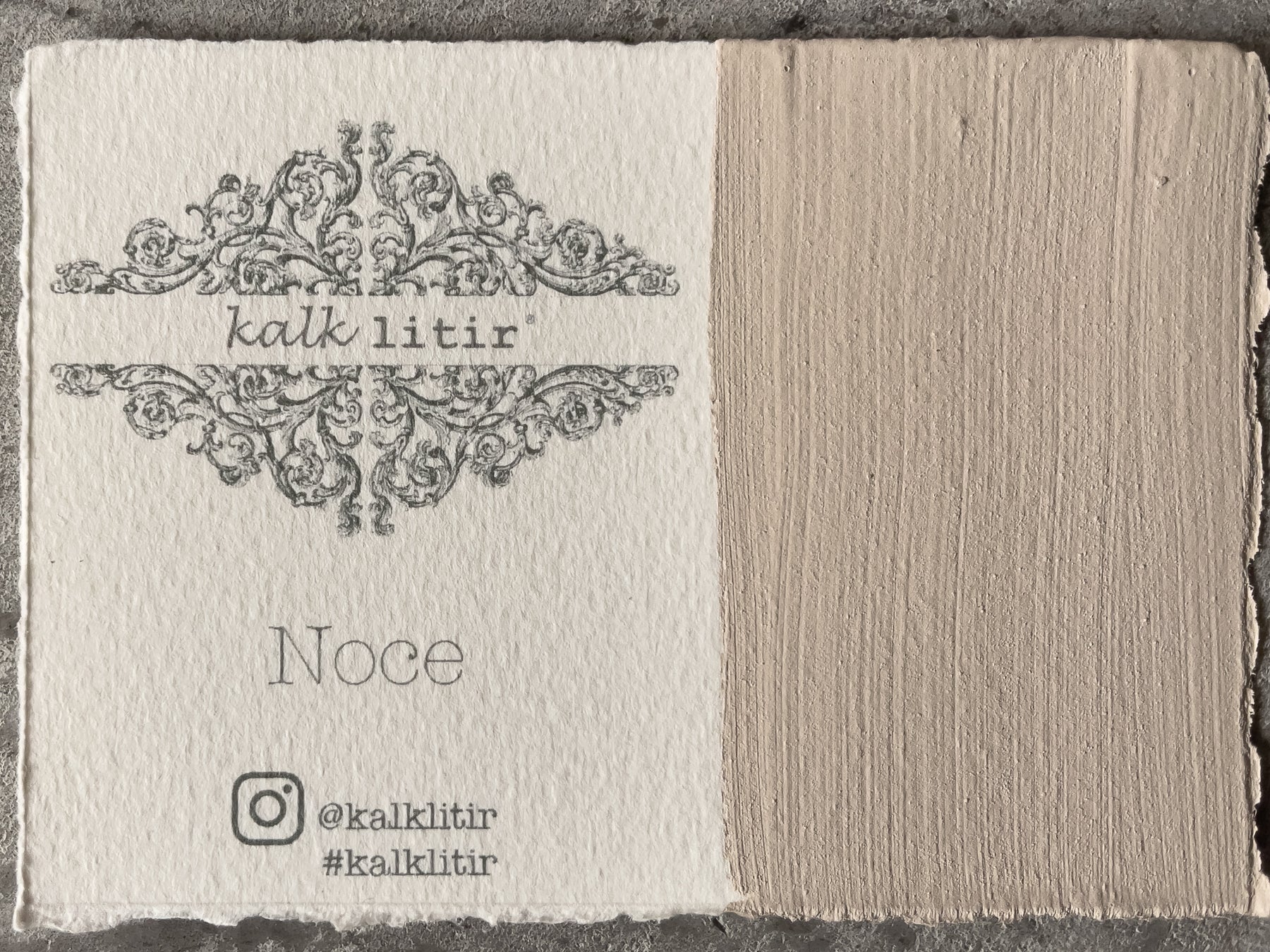 Samples colour cards Limewash