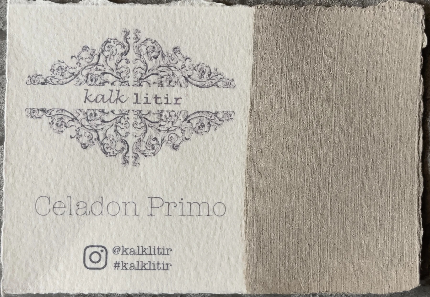 Samples colour cards Limewash