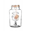 Kilner glass jar with 5 l tap