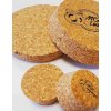 Korková víčka ke sklenicím Weck Ø 60 mm - 6ks