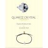 QUARTZ CRYSTAL • Black & Gold