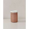 Mali Ribbed Jug - White