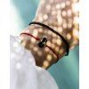 BLACK TOURMALINE • Red & Gold
