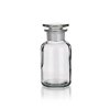 Skleněná prachovnice bílá 500 ml