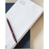 Weekly Calendar White