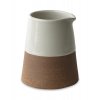 Mali White and Terracotta Slanting Jug