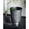 Planter Oli Brushed black finish ∅ 14,5 cm