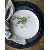 Lunch plate Pion Grey White dia: 21.5 cm