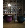 Sedací míč Vluv Varm Velvet Anthracite
