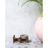 Teakwood stand Double Small