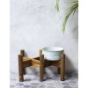 Teakwood stand Double Medium