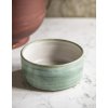 Ceramic bowl for teak stand Medium / Green