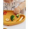 Kids silicone plate Dog Honey