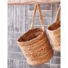 Chapad Hemp Wide Wall Hung Basket Ø 20 cm