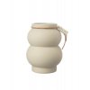 Kameninová váza ERNST Beige Ø 5,5 cm