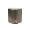 Konferenční stolek Rota Brushed silver 50 cm