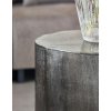 Konferenční stolek Rota Brushed silver 50 cm