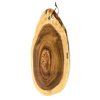 Oval serving board acacia large