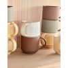 Hrneček Yuka Dark Terracotta - 2 ks