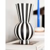 Toppu Pot Round White / Black