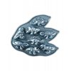 Mold for 8 mini cupcakes Dinosaurs blue