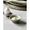 Stoneware bowl Pleat 8 cm
