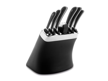 vyr 1296 SIG Knife Block ABS 8pc Set sharpener WB Square