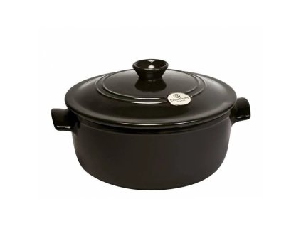 EMILE HENRY Hrnec kulatý s poklicí 24cm 4l pepřová A0038719 V02 1 6
