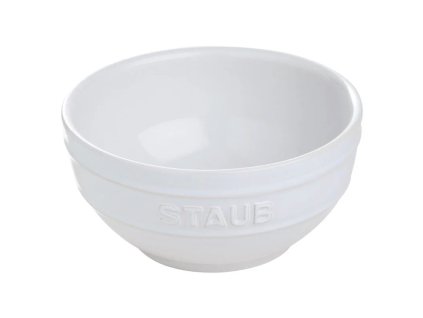 STAUB Miska kulatá 12 cm 0,4l keramika bílá