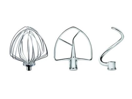 5KSM7BL3PSS nerezová sada (hnětací hák, plochý šlehač a šlehací metla)