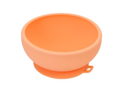 Lurch - dětská silikonová miska apricot (00280031