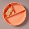 Lurch - dětský silikonový talíř apricot (00280021)