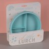 Lurch - dětský silikonový talíř mint (00280022)