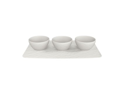 Sada misiek Manufacture Rock blanc, Set 4 ks – Villeroy & Boch 1