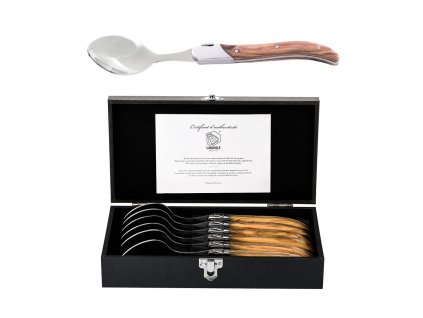 LAGUIOLE Luxury lzice 6 ks rukojet olivove drevo a79291142 10850