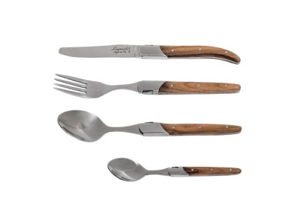 LAGUIOLE Luxury sada priboru 16 ks rukojet olivove drevo a79291751 10850
